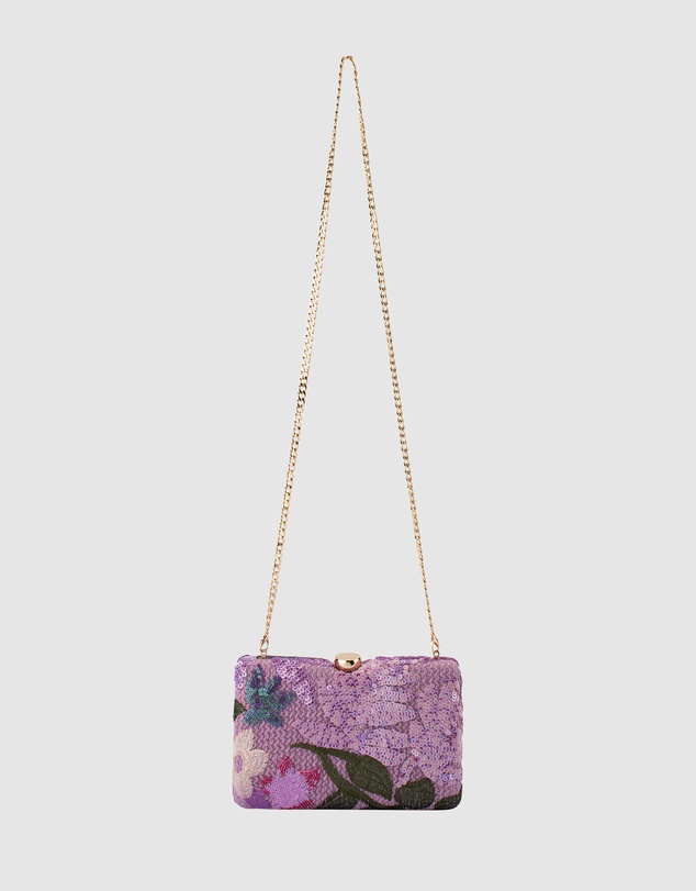 Olga Berg - Greta Floral Clutch
