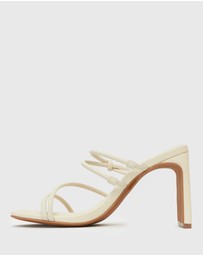 Betts - Cleopatra High-Heeled Strappy Mules