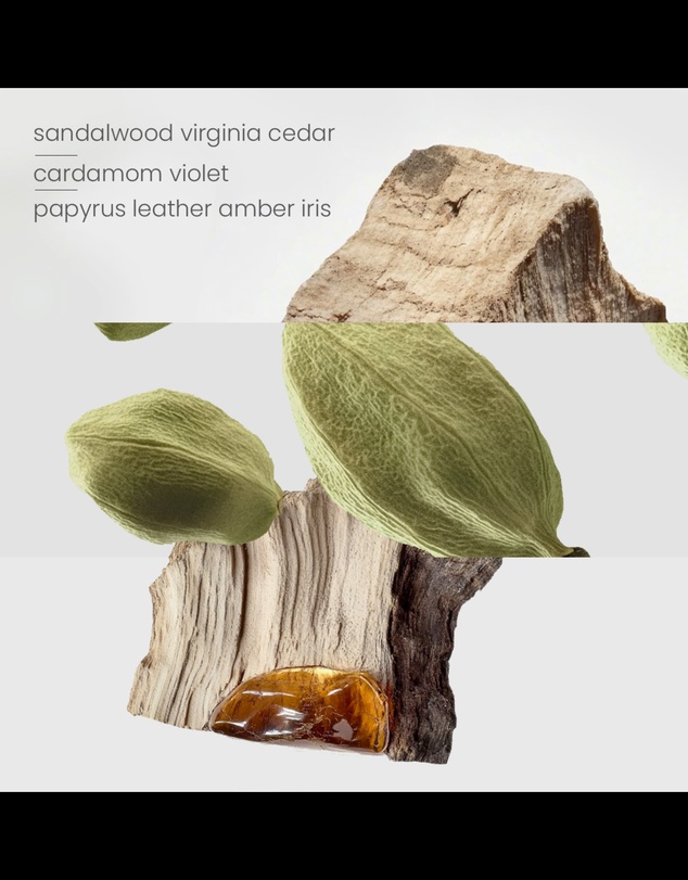 Kirri by Scent Australia Home - Santal Woods Candle (220g) Trio