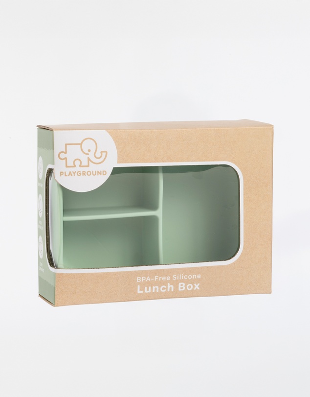 Playground - Silicone Lunch Box- Small- Light Sage