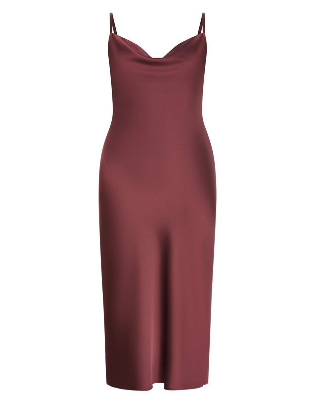 City Chic - Satin Slip Dress