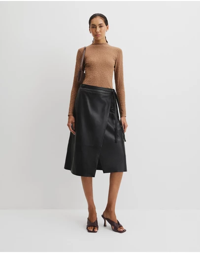 Country Road - Animal Jacquard Knit Top