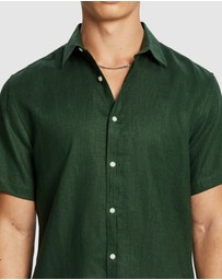 yd. - Lewis Pure Linen Shirt