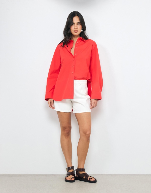 AERE - Freya Oversized Organic Cotton Shirt