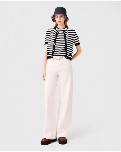 Maje - Mistripes Cardigan