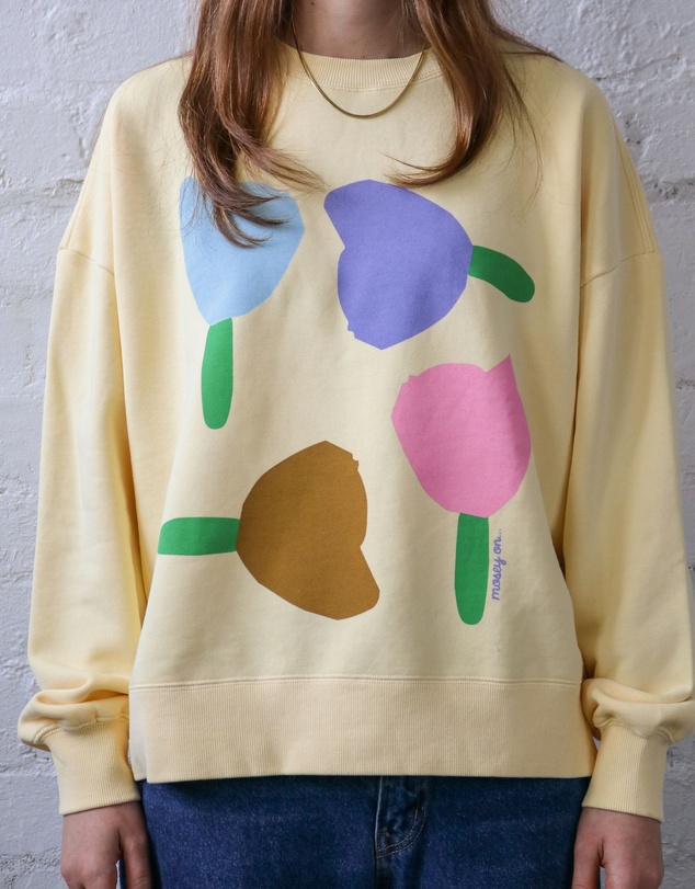 Mosey Me - Forget Me Not Sweater - Butter