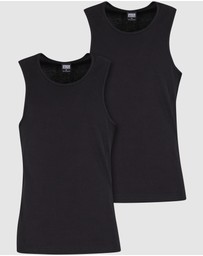 Urban Classics - Ribbed Tank Undershirt 2Pack