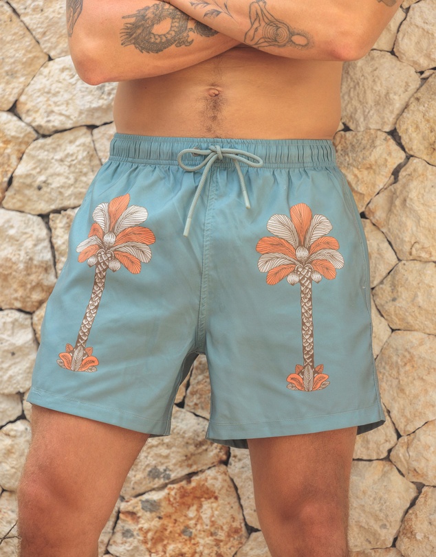Boardies - Boardies Oasis Palms Premium Mens Swim Shorts