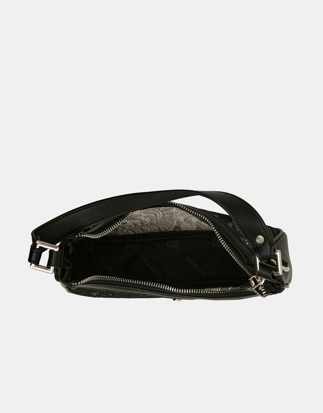 Steve Madden - BAmour-L Black/Silver Shoulder Bag