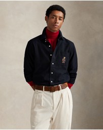 Polo Ralph Lauren - ICONIC EXCLUSIVE - Custom Fit Polo Bear Oxford Shirt