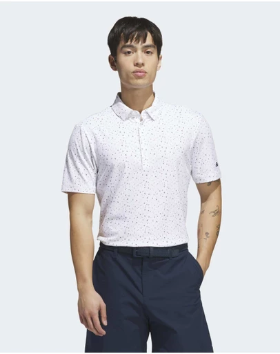 adidas Performance - ULTIMATE365+ CLIMACOOL BUTTERSPUN BREAK OUT PRINT POLO SHIRT Mens