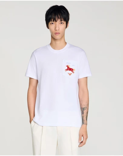 Sandro - Horse Tee Shirt