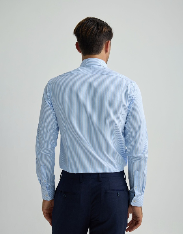 Oxford - Beckton Striped Cotton Shirt