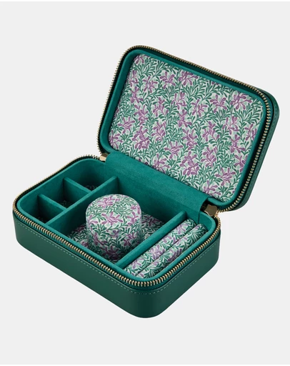 Wolf - WOLF Sophia Travel Zip Case Forest Green Fruit Botanical