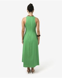 Forcast - Tory Linen Blend Panel Dress