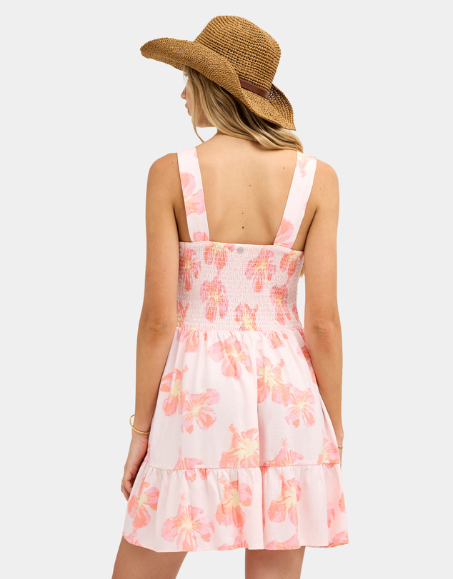 Roxy - Womens Floral Rain Mini Dress