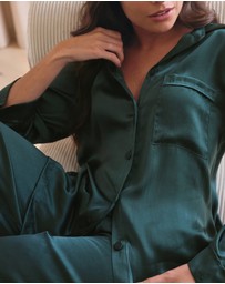 Papinelle - Audrey Washable Silk Full Length PJ