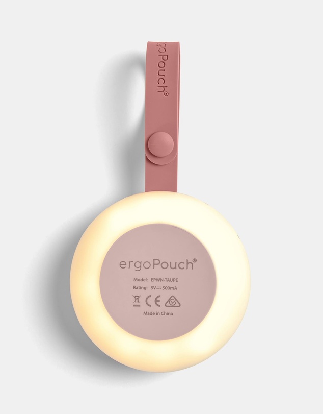 ergoPouch - Portable White Noise Machine, Size One Size & Colour Blush - Babies