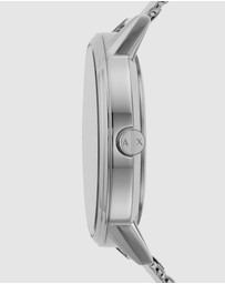 Armani Exchange - Silver-Tone Men's Analogue Watch