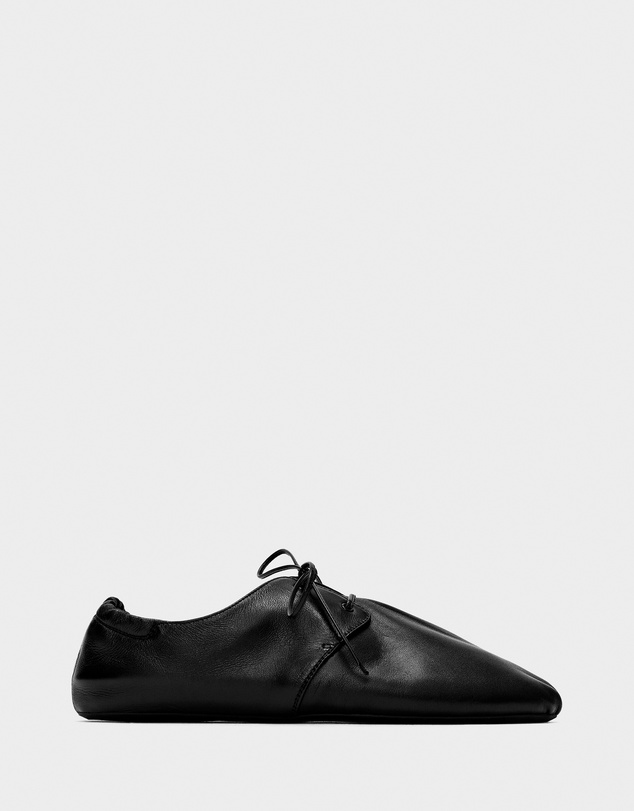 ARKET - Soft Leather Lace-Up Shoes - Women's