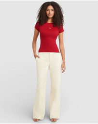 GUESS Jeans - GUESS JEANS Slim Short Sleeve Top