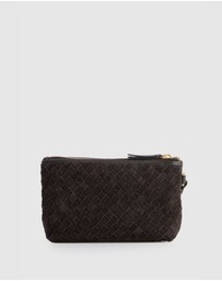Evity - Ines Suede Weave Pouch