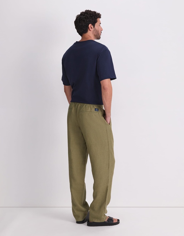 Sportscraft - Caffery Yarn Dyed Linen Pant