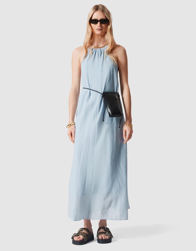 & Other Stories - Sleeveless Halterneck Midi Dress