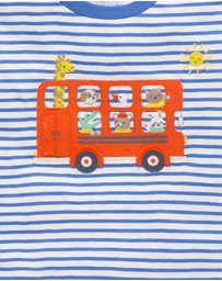 Purebaby - On The Bus Relaxed Tee -Kids-Babies