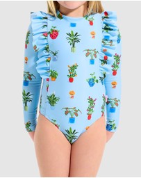 Seafolly - Playa Bonita Frill Paddlesuit - Kids