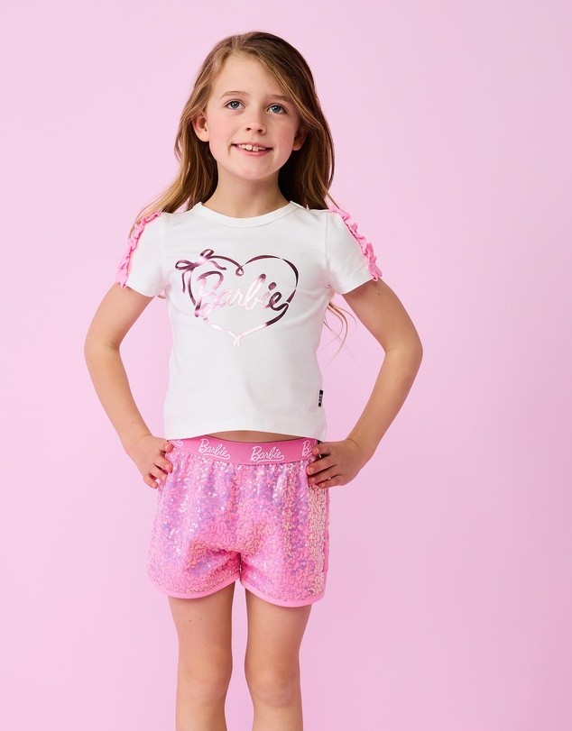 Rock Your Kid - Barbie Sequin Shorts - ICONIC EXCLUSIVE - Kids