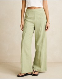 Rhythm - Vista Stripe Wide Leg Pants