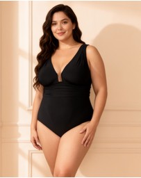 Nessa - Milano Plunge Full Bust One Piece Swimsuit
