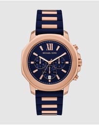 Michael Kors - Prescott Blue Chronograph Watch