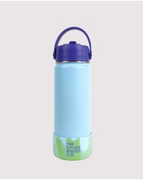 The Somewhere Co - Dusty Blue Swirl Bottle 500ml