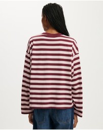 Cotton On - Boxy LS Top