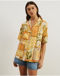 Atmos&Here - Paradise Linen Blend Shirt