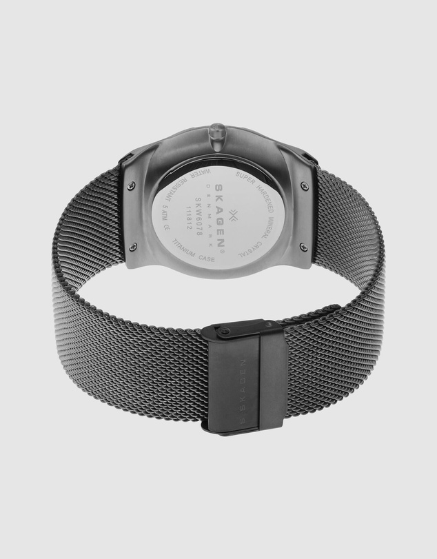 Skagen - Skagen Melbye Titanium Charcoal Watch SKW6078