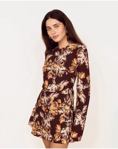 MINKPINK - Tahlia Sleeved Mini Dress