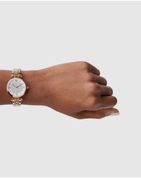 Emporio Armani - Rose Gold Tone Analogue Watch