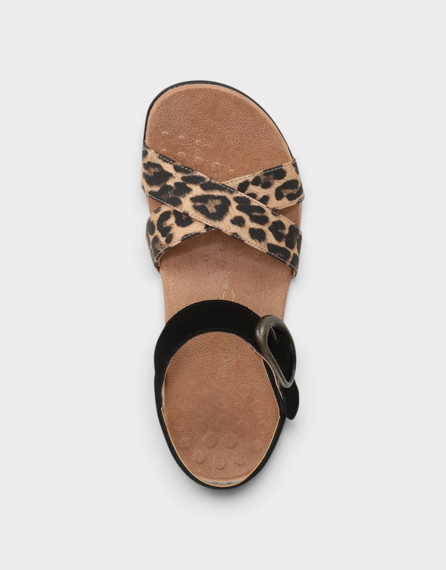 Vionic - Ramsey Sandal - Tan Leopard