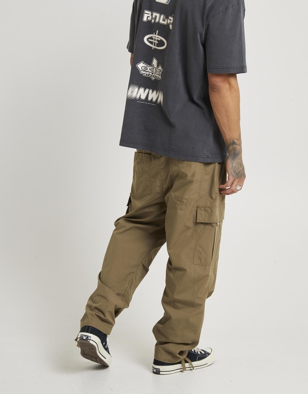 Black Noise White Rain - Globe Multi Cargo Pants