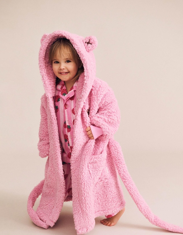 Huxbaby - Strawberry Fields Forever Snuggle Gown - Babies-Kids