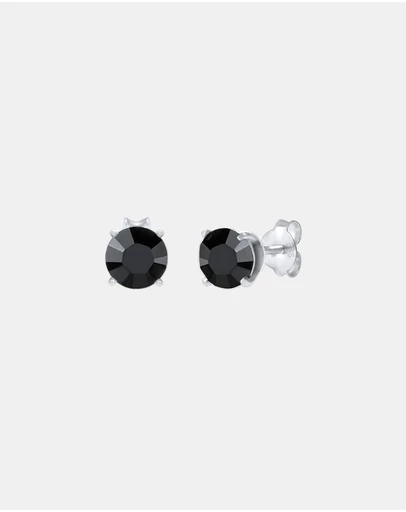 Kuzzoi - ICONIC EXCLUSIVE - Earrings Basic Geo Crystals 925 Sterling Silver