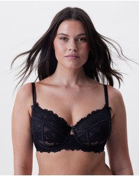 Bras N Things - Bethany Full Cup Underwire Bra - Black