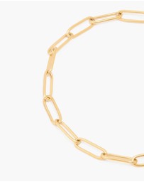 Lovisa - Waterproof Gold Plated Stainless Steel Fine Link Dainty Clasp Bracelet