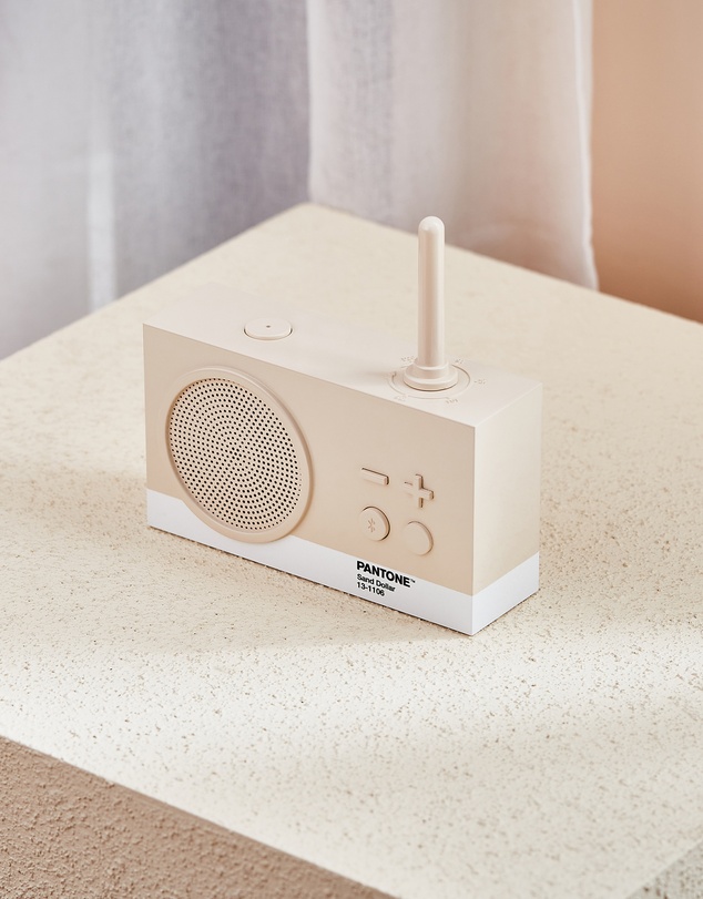Lexon - Lexon Thykho 3 Fm Radio & Bluetooth Speaker PANTONE - Sand