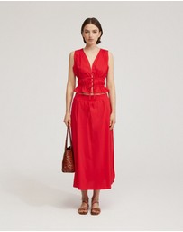 Oxford - Sienna Cotton Top