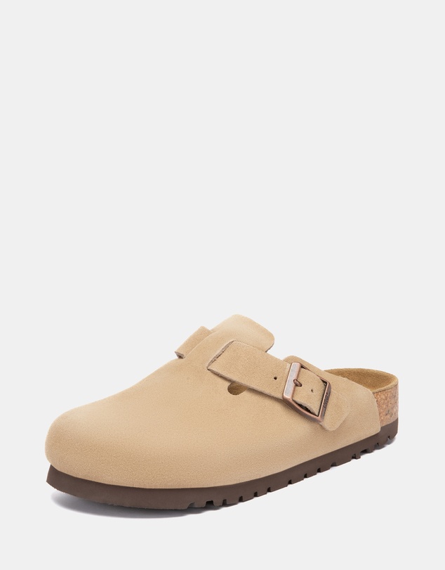 EVERAU - Australian Shepherd Ugg Berrin Cow Suede Upper Loafer Oxfords Flats