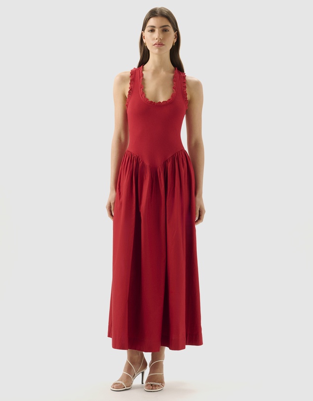ROAME. - Lucy Rib Maxi Dress